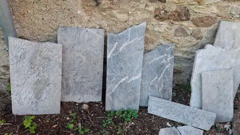 Plaque de marbre