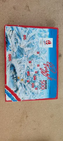 Puzzle 500 pièces avec poster Albertville 1993