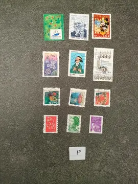 Timbres français lot P