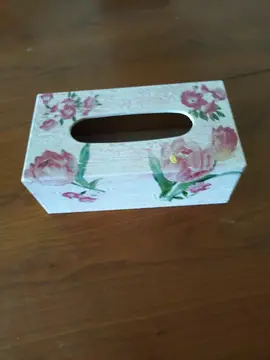 boite à kleenex ''fleurs''