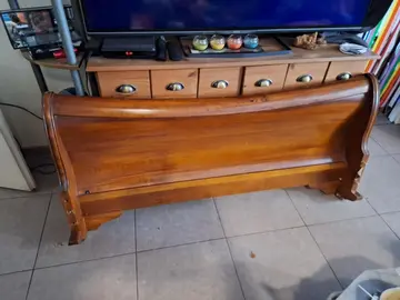 tete et bas de lit en Merisier sans traverse urgent doist partir aujourd hui sinon decheterie