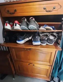 meuble à chaussures en bois