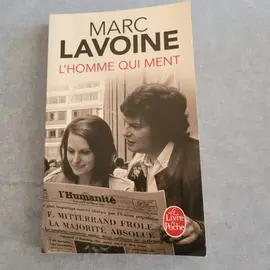 Livre Marc Lavoine : L'homme qui ment