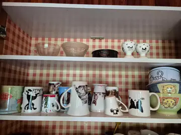 vaseilles : tasses chats