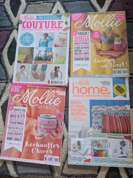 lot de 4 magasines