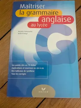 livre apprentissage anglais