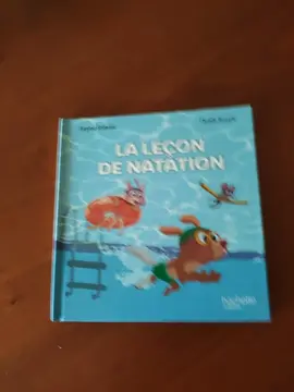 livre enfant..la leçon de natation
