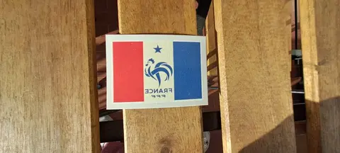 Tatouage drapeau FFF