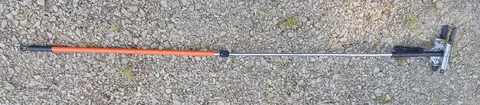 armature balai/serpillière années 70 manche télescopique