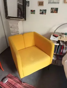 Fauteuil jaune