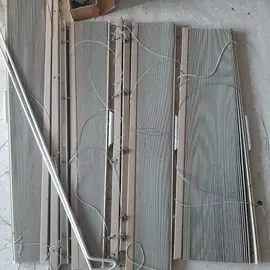 4 stores de toit alu et tissu
