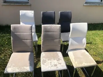 donne lot de 6 chaises a retaper
