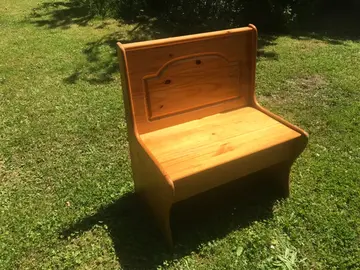 petit banc en pin
