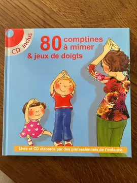 libre comptine enfants avec CD