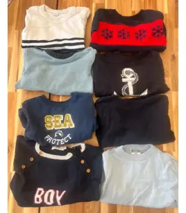 8 pulls taille 3 ans
