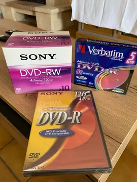 DVD enregistrables neuf sous emballage