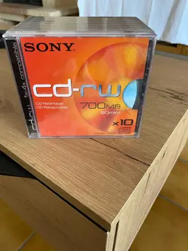 CD-RW réinscriptibles