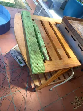 lot de 4 morceaux de bois