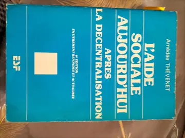 livre 10 l'aide sociale aujourd'hui