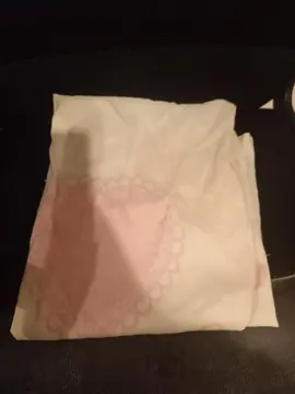 Taie d'oreiller blanc er rose dessin cœur coussin caret