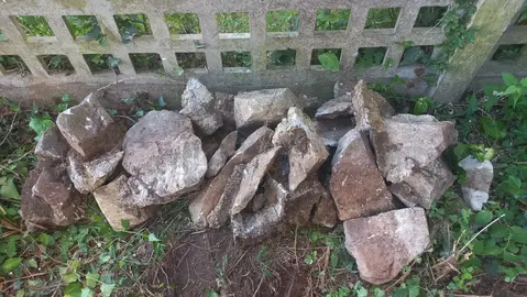 Pierres de jardin