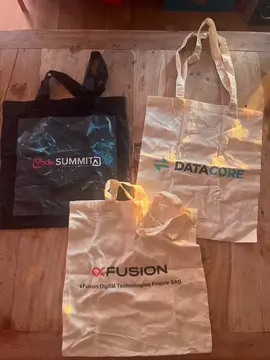 Lot de 3 doggy bag publicitaires