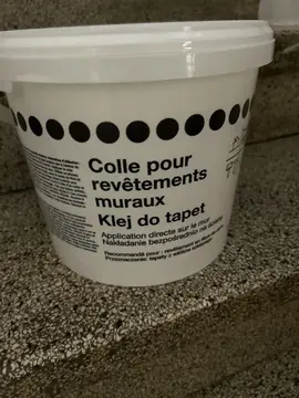 colle pour revêtement muraux / fibre de verre