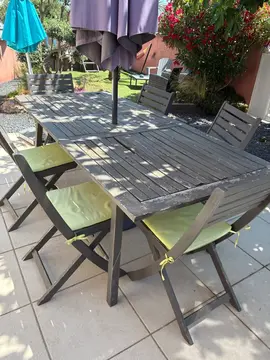 table en teck