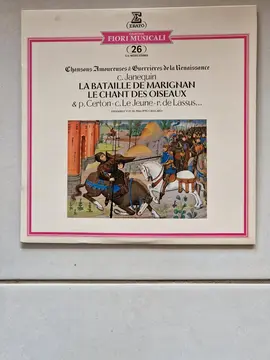 Disque vinyle "Chansons amoureuses & guerrières de la Renaissance"
