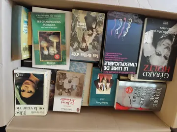 6 cartons de livres