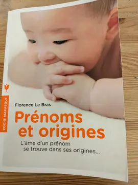 Livre Prénoms et origines