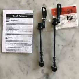 Serrage rapide pour roues de vélo (Shimano)