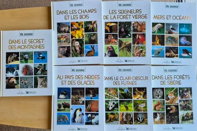 Collection livres Vie Sauvage Larousse