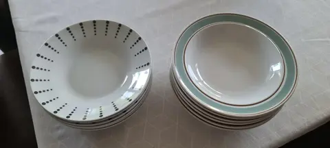 lot 12 assiettes creuses