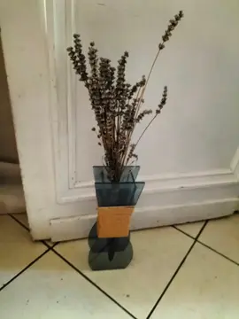 vase en verre