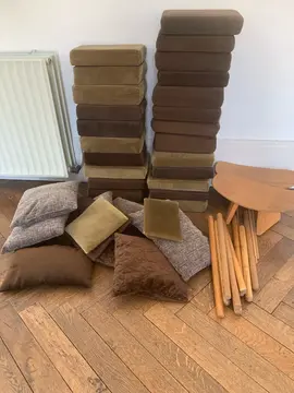 lot utilisé pour le yoga