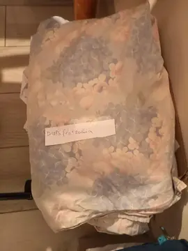 drap plat fleurs lit deux personne