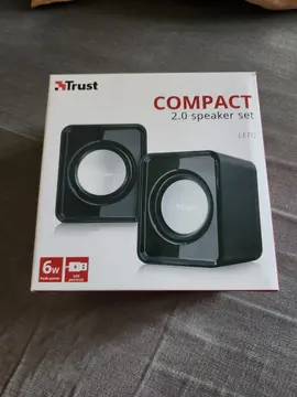 2 mini enceintes