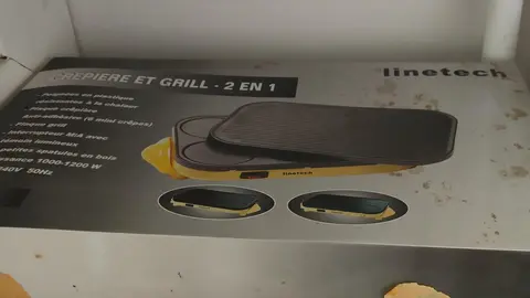 crêpière / grill électrique