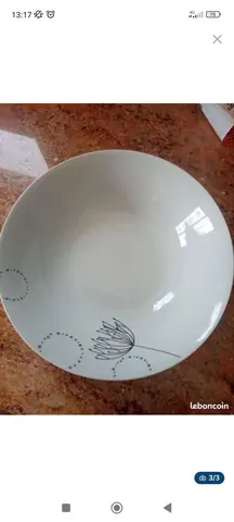 assiettes et saladier