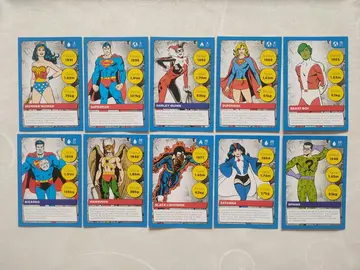 Cartes DC "Auchan" Lot 1