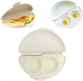 Omelette maker NEUF - plat pour cuire des omelettes et oeufs au plat au micro-ondes NEUF