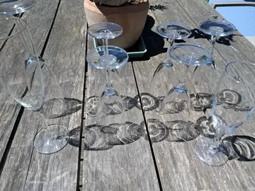 flûtes à champagne