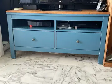 meuble TV IKEA Hemnes customisé