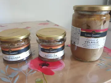 Diverses terrines