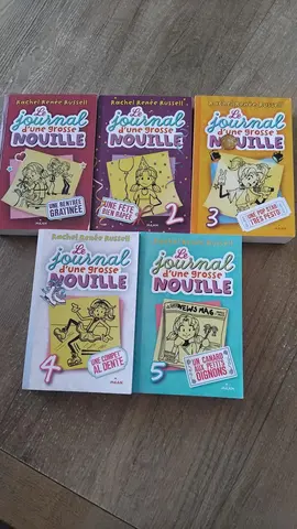 journal d'une grosse nouille tomes 1 à 5