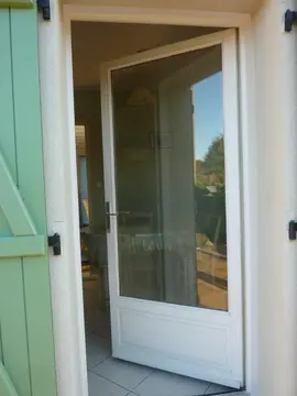 Porte double vitrage H 2m x L 0,90m