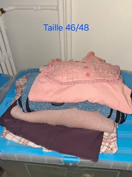 lot de vêtements femme taille 46/48