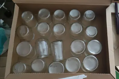pots yaourt verre vide
