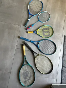 raquettes tennis et badminton